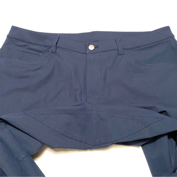 Lululemon Men's ABC Slim-Fit Pant 36" Warpstreme Navy - Picture 3 of 13